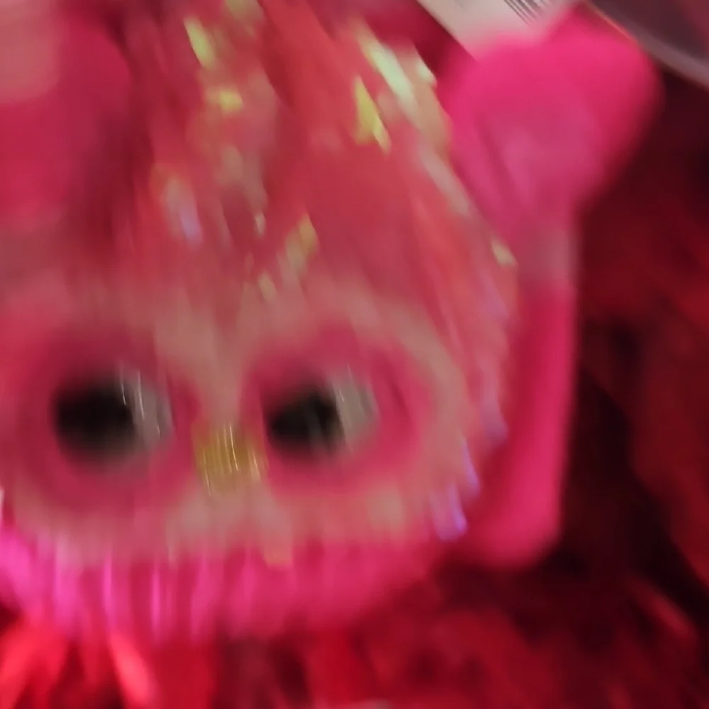 Pink Owl Kids Mittens